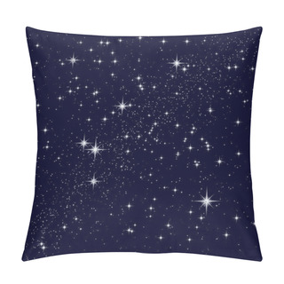 Personality  Vector Illustration Of A Starry Sky Pillow Covers