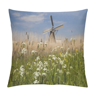 Personality  Old Dutch Windmill  Pillow Covers