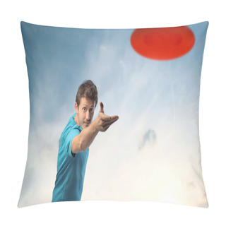 Personality  Frisbee Pillow Covers