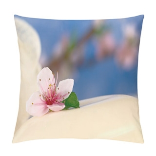 Personality  Peach Blossom On Soap Pillow Covers