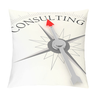Personality  Consulting Compass Pillow Covers