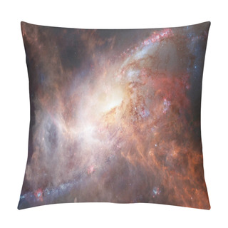 Personality  Nebula An Interstellar Cloud Of Star Dust. Outer Space Image. Pillow Covers