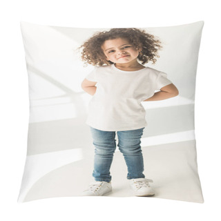 Personality  African American Baby Girl Pillow Covers