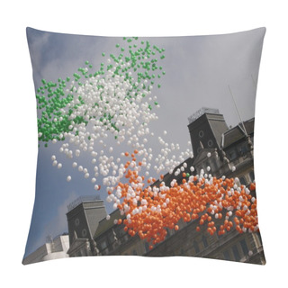 Personality  Balloons On St Patrick's Day Pillow Covers