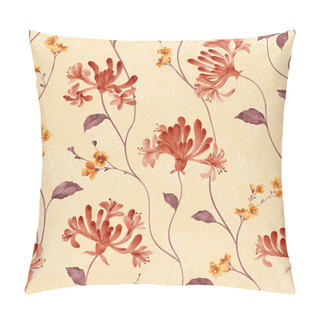 Personality  Vivid Repeating Floral Pillow Covers