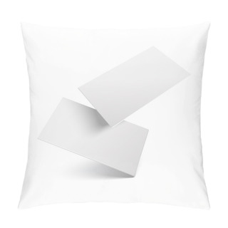 Personality  Falling Realistic Business Cards Pillow Covers