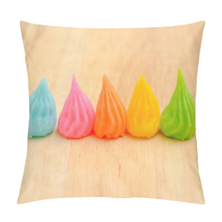 Personality  Aalaw Thai Candy Dessert With Filter Effect Retro Vintage Style Pillow Covers