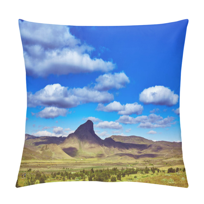 Personality  trekking in Iceland pillow covers