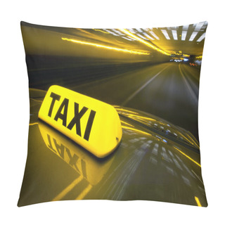 Personality  Fast Taxi Pillow Covers
