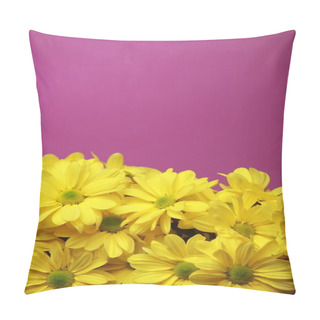 Personality  Lovely Yellow Flowers Pillow Covers