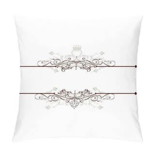 Personality  Vintage Ornamental Banner Pillow Covers