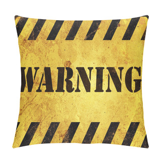 Personality  Warning Sign Pillow Covers