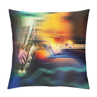 Personality  Basic Jazz Instruments Pillow Covers