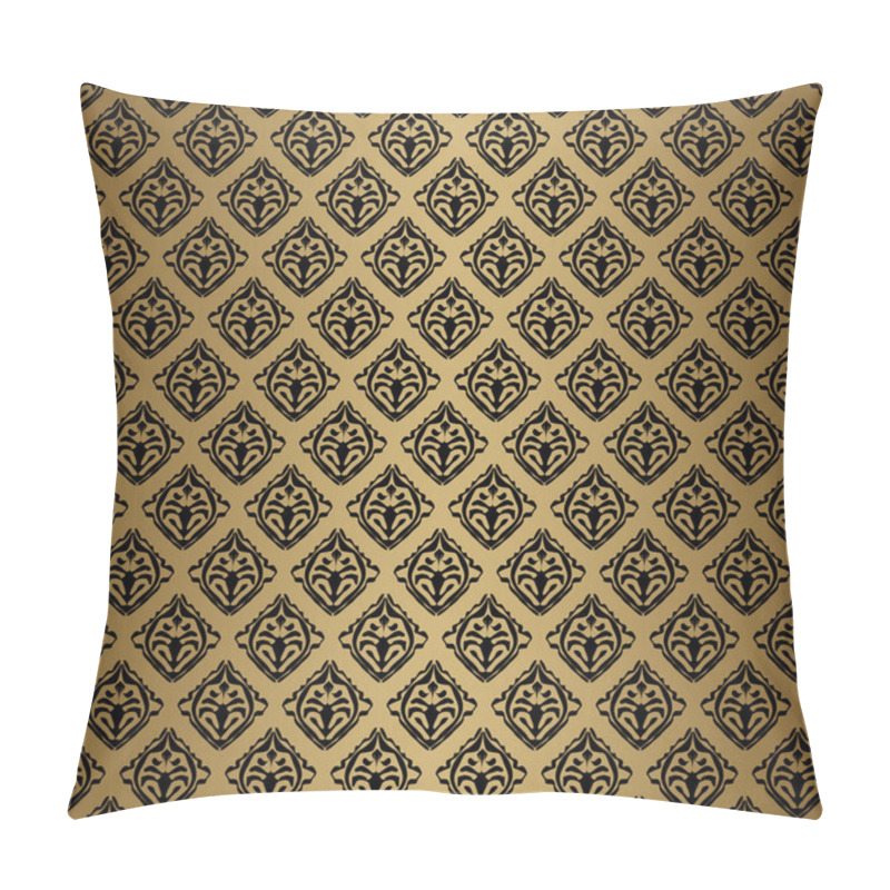 Personality  Seamless Retro Pattern Vector Pillow Covers