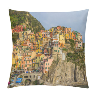 Personality  Manarola, Cinque Terre Pillow Covers