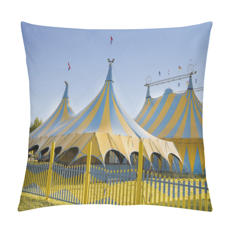 Personality  circus tents pillow covers