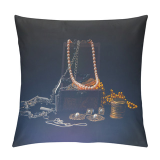 Personality  Jewelry And Jewelry Box Misted Pillow Covers