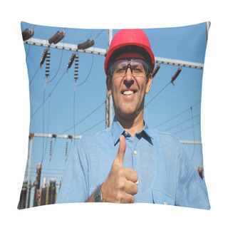 Personality  Electrical Utility Worker Pillow Covers