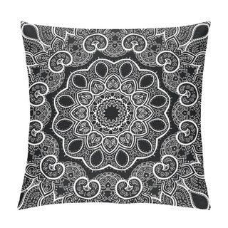 Personality  Lace Background. Mandala. Pillow Covers