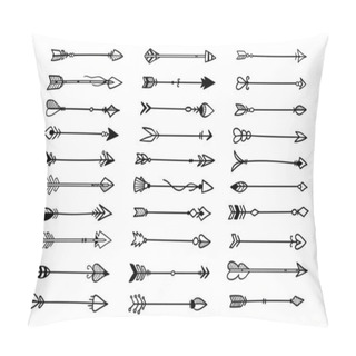 Personality  Hand Drawn Ethnic Arrows Boho Style Pillow Covers