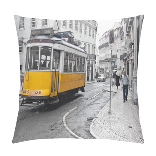 Personality  Lisbon Tram Pillow Covers