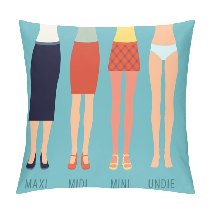 Personality  Various Skirts And Underwear Pillow Covers