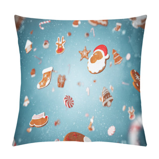 Personality  Christmas Illustration Pillow Covers