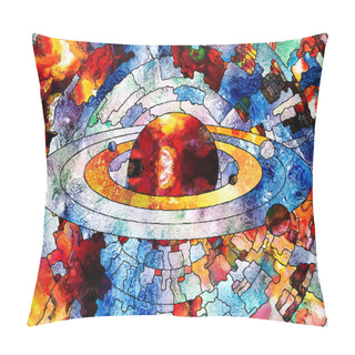 Personality  Universe Of Colors Pillow Covers
