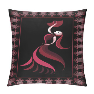 Personality  Spanish Woman 2 Pillow Covers
