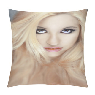 Personality  Beautiful Woman Portrait Pillow Covers