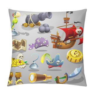 Personality  Pirate Big Set Pillow Covers