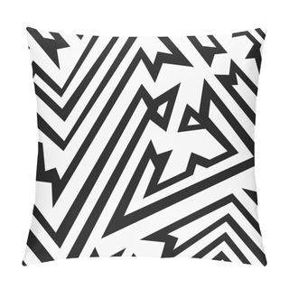 Personality  Monochrome Ancient Seamless Pattern Pillow Covers