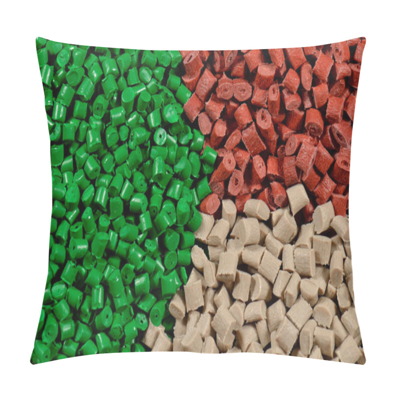 Personality  Dyed Polymer Pellets For Injection Moudling Process Pillow Covers