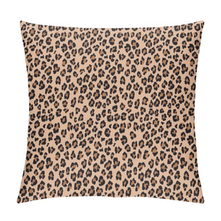 Personality  Leopard Seamless Pattern. Wild Animal Print. Vector African Camouflage Skin Illusration Pillow Covers