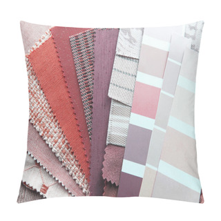 Personality  Upholstery And Color Samples Pillow Covers