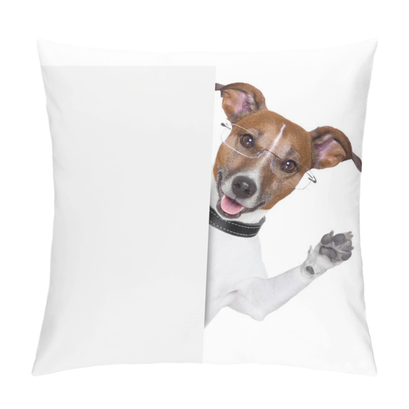 Personality  Dog Banner Pillow Covers