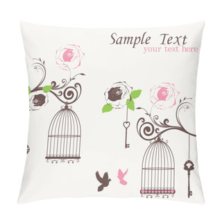 Personality  Vintage Card Pillow Covers