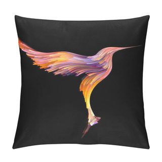 Personality  Flying Colors Background Pillow Covers