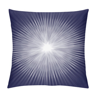 Personality  Abstract Background In Circle. Pillow Covers