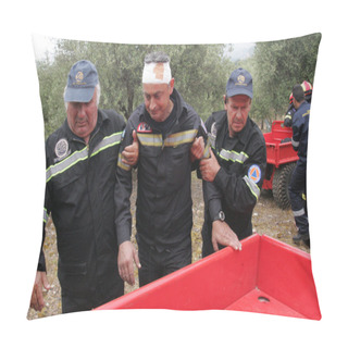 Personality  :Pan-European Exercise Of The Fire Brigade Pillow Covers