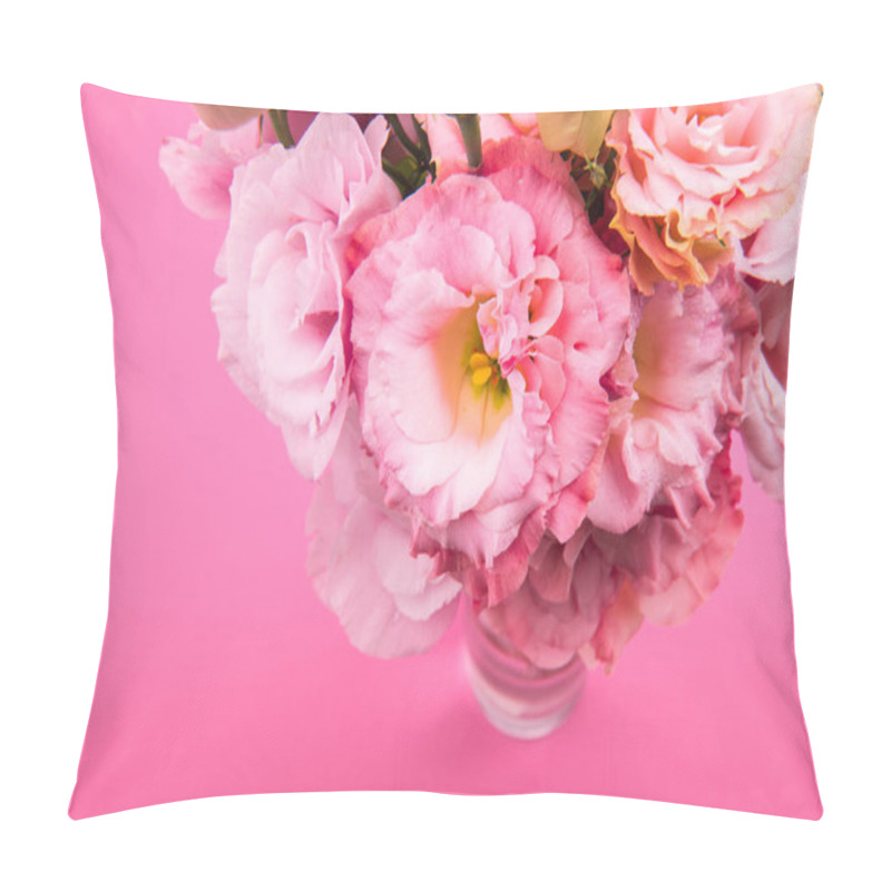 Personality  Beautiful pink flowers pillow covers