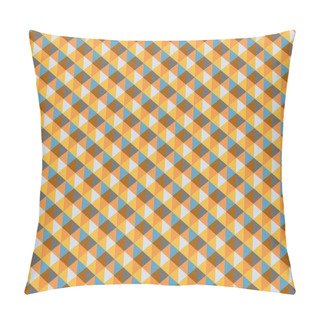 Personality  Abstract Creative Background With Repeated Shapes Pillow Covers