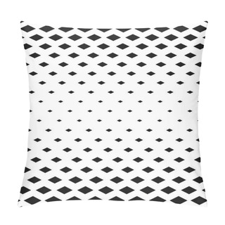 Personality  Abstract Monochrome Rhombus Pattern Background Pillow Covers