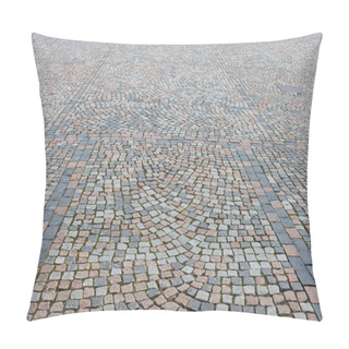 Personality  Square Cobbled With Granite Stones  Pillow Covers