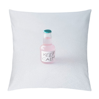 Personality  Alcoholic Beverage In Bottle Pillow Covers