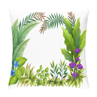Personality  Plants And Flowers Pillow Covers
