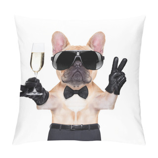 Personality  Cool Party Dog Pillow Covers