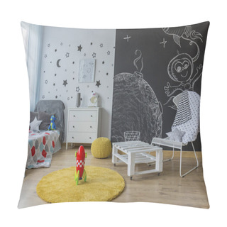 Personality  Boy Astronaut Room Interior Pillow Covers
