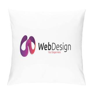 Personality  Web Design Logo Pillow Covers