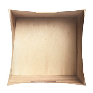 Personality  Top View Of Old Wooden Box Pillow Covers